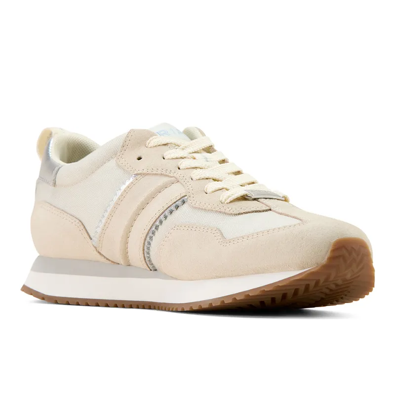 Ariat Ranch Runner Womens Trainers - Buttercream-5