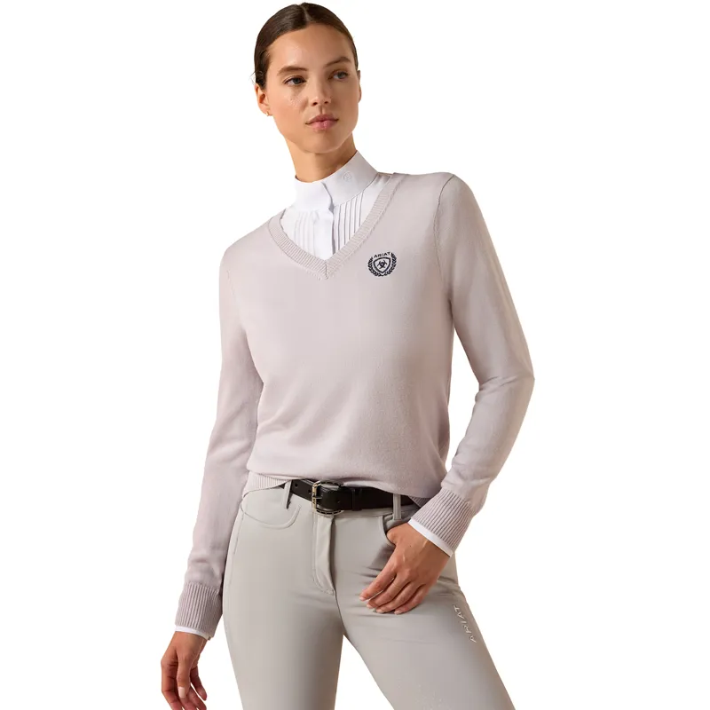 Ariat Saluut Womens Sweater - Thunder Grey
