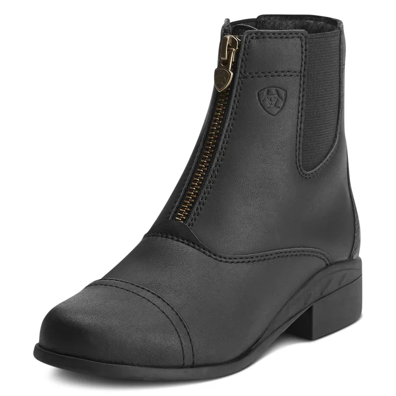 Ariat Scout Zip Junior Jodhpur Boots - Black