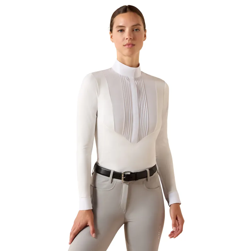 Ariat SolVeil Womens Show Shirt - White
