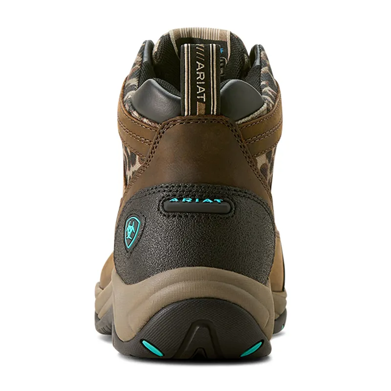 Ariat Terrain Waterproof Womens Boots - Chocolate/Camo Leopard-1