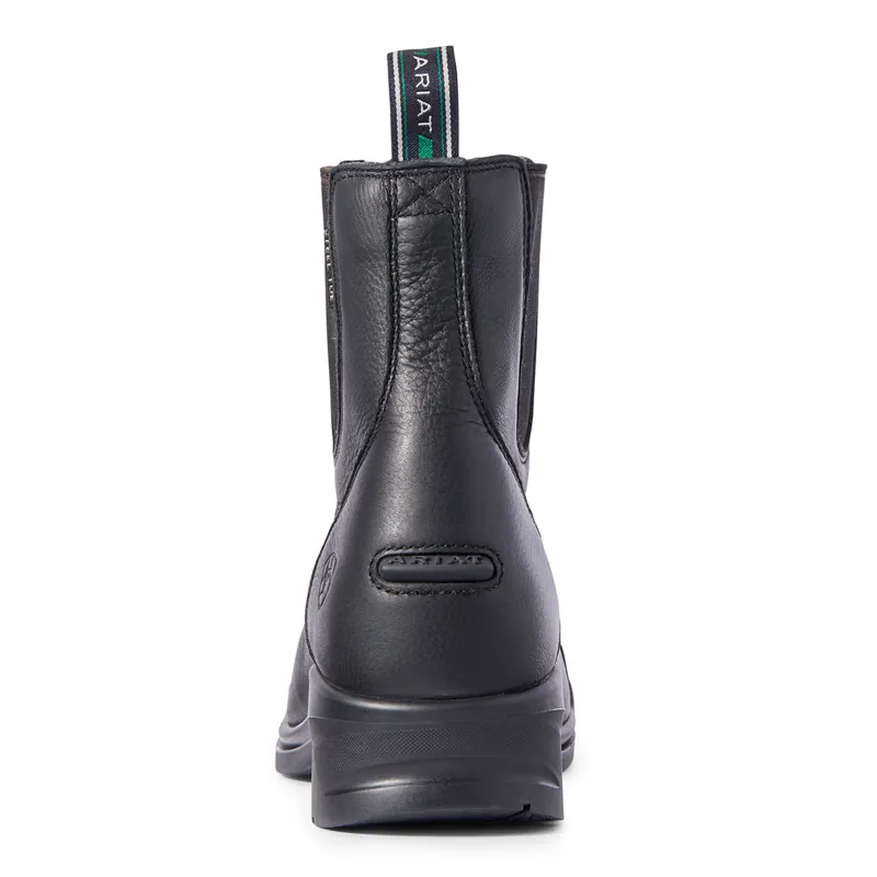 Ariat Heritage IV Zip Steel Toe Ladies Paddock Boots - Black-1