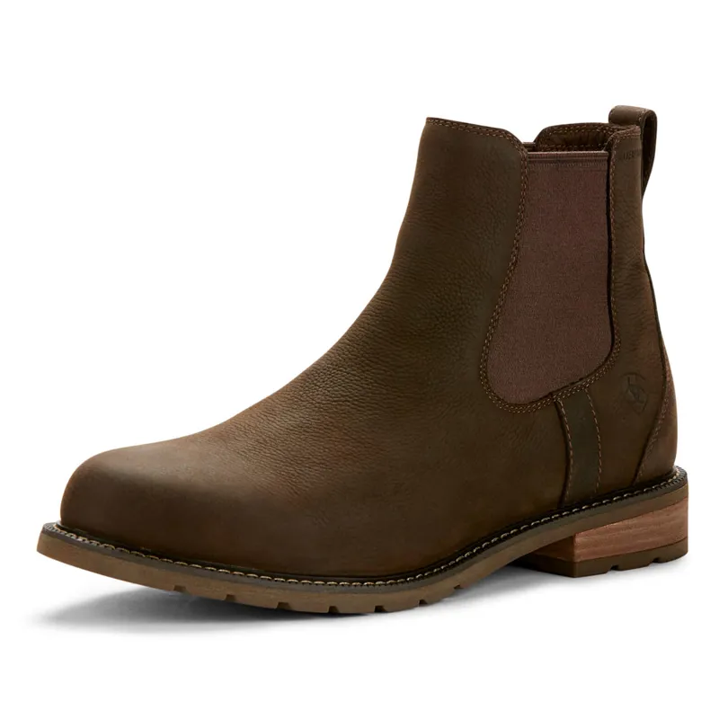 Ariat Wexford Mens Waterproof Chelsea Boots - Java