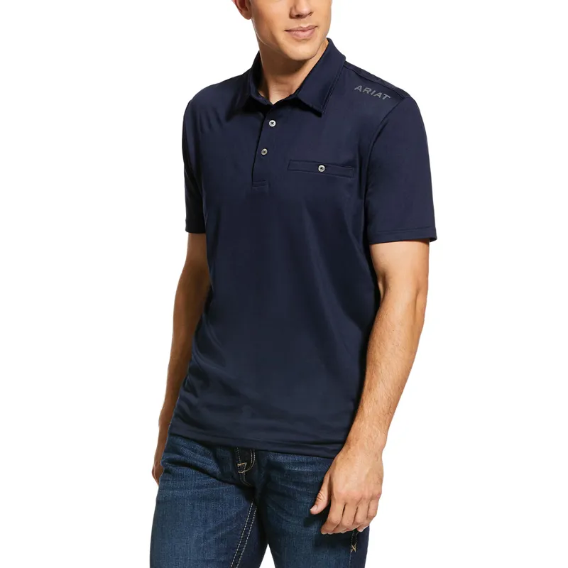 Ariat Norco Mens Polo Shirt - Navy