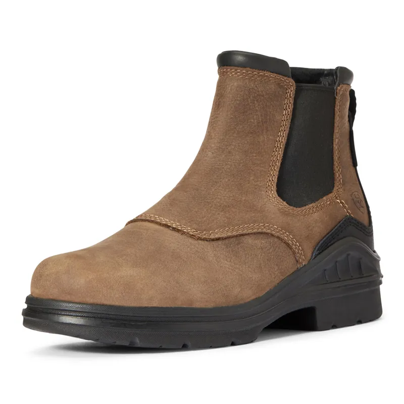 Ariat Barnyard Twin Gore II Waterproof Ladies Boots - Antique Brown