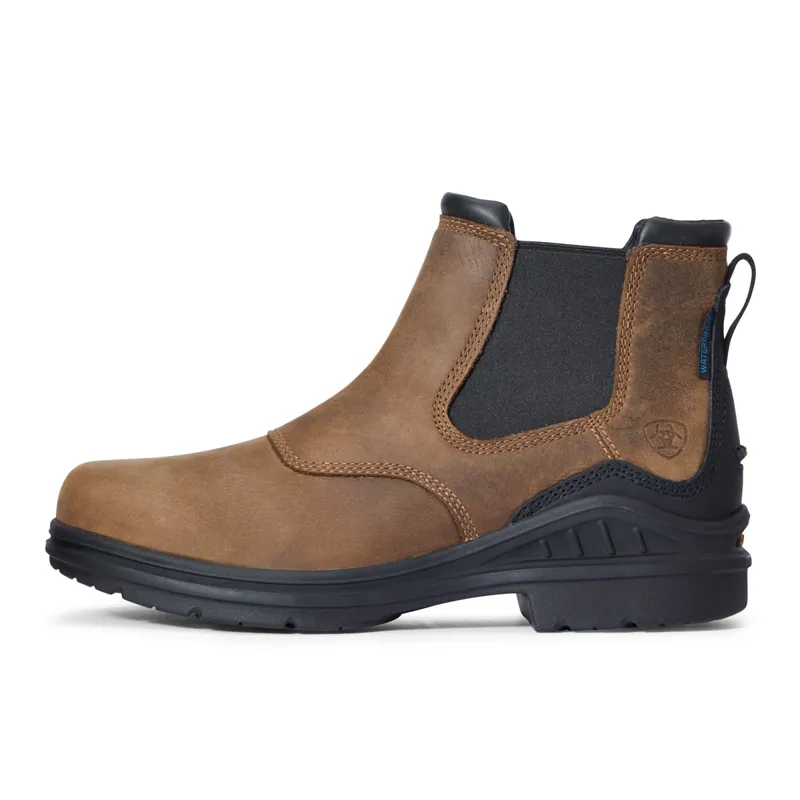 Ariat Barnyard Twin Gore II Waterproof Mens Boots - Distressed Brown-2