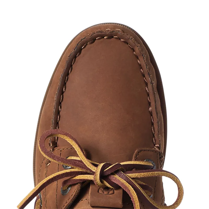 Ariat Antigua Womens Deck Shoe - Walnut-5