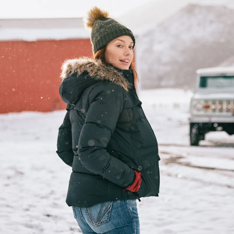 Ariat Country Clairborne Ladies Down Jacket - Black-6
