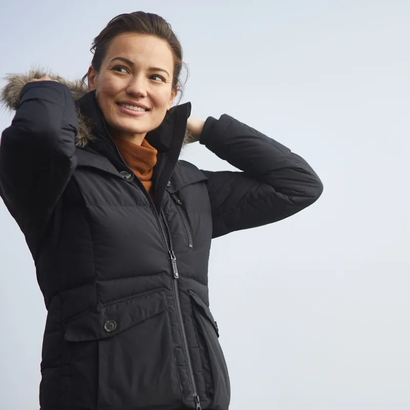 Ariat Country Clairborne Ladies Down Jacket - Black-9