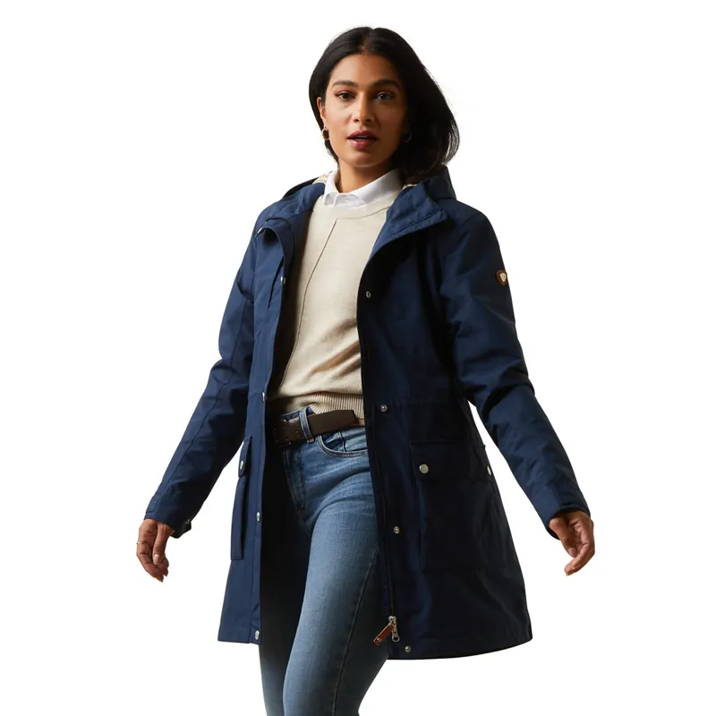 Ariat Country Atherton Ladies Waterproof Jacket - Navy