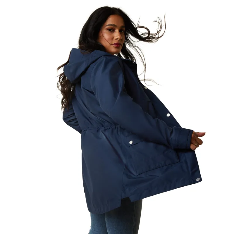 Ariat Country Atherton Ladies Waterproof Jacket - Navy-1