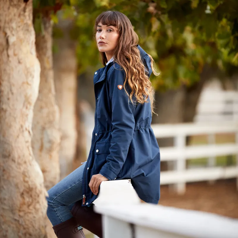 Ariat Country Atherton Ladies Waterproof Jacket - Navy-3