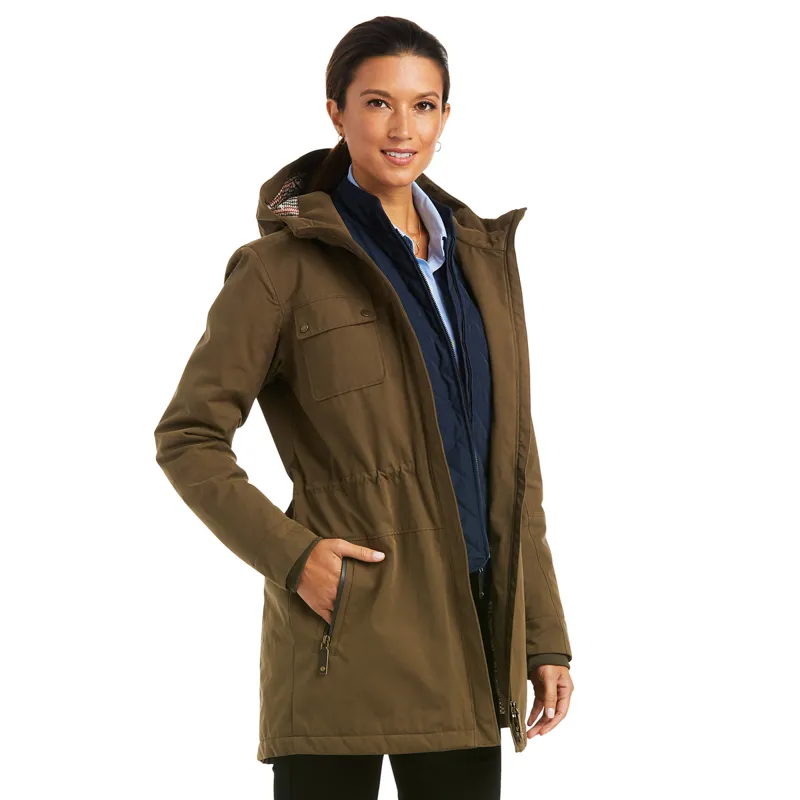 Ariat Argentium Ladies Parka Jacket - Earth