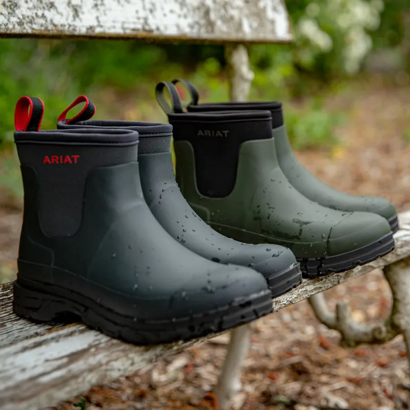 Ariat Kelmarsh Shortie Womens Short Wellies - Navy-3
