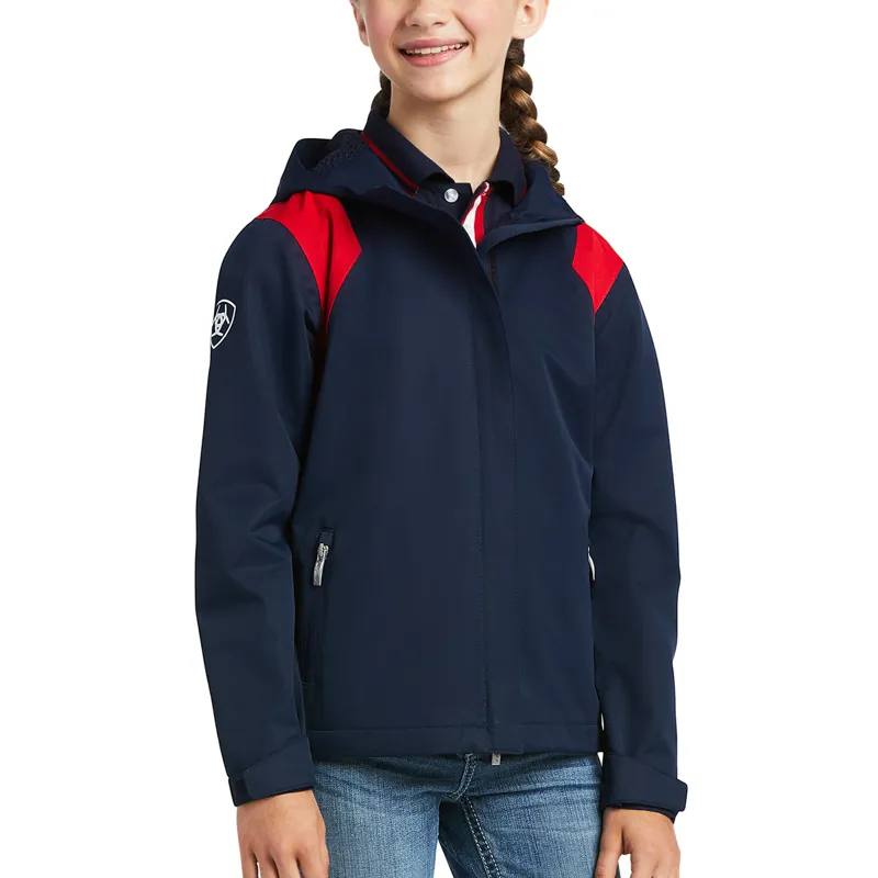 Ariat Spectator Team Junior Waterproof Jacket - Navy