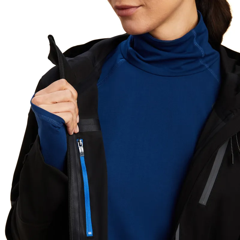 Ariat Venture H2O Ladies Waterproof Jacket - Black-2