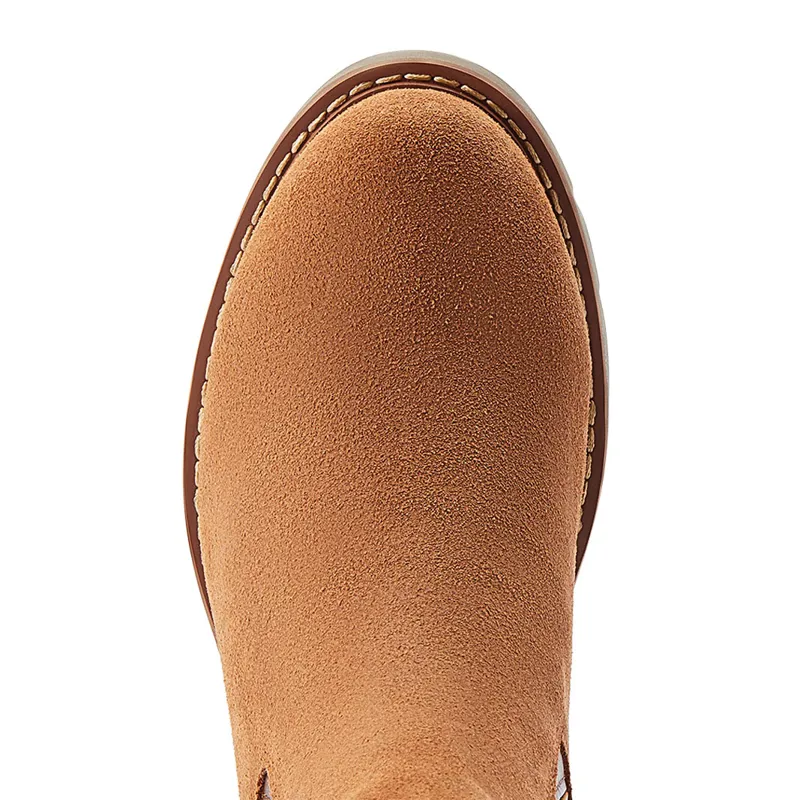 Ariat Wexford H2O Ladies Short Boots - Saddle Suede-4