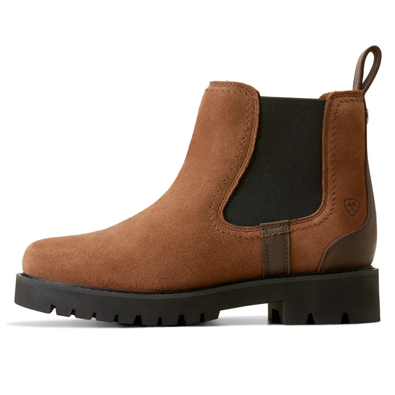 Ariat Wexford Lug H2O Ladies Short Country Boots - Dark Earth-3