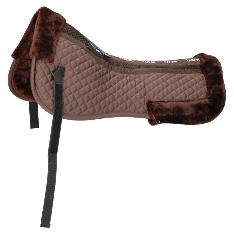 ARMA Fully Lined Half Pad - Brown-4