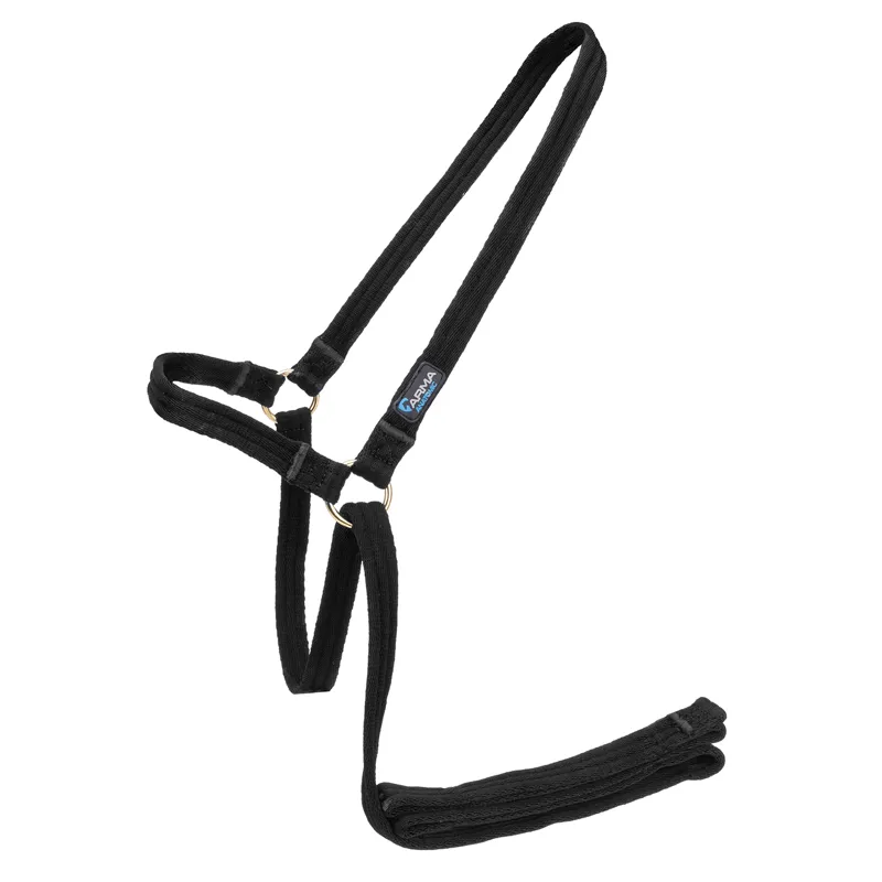 ARMA Cushion Web Headcollar and Leadrope - Black-1