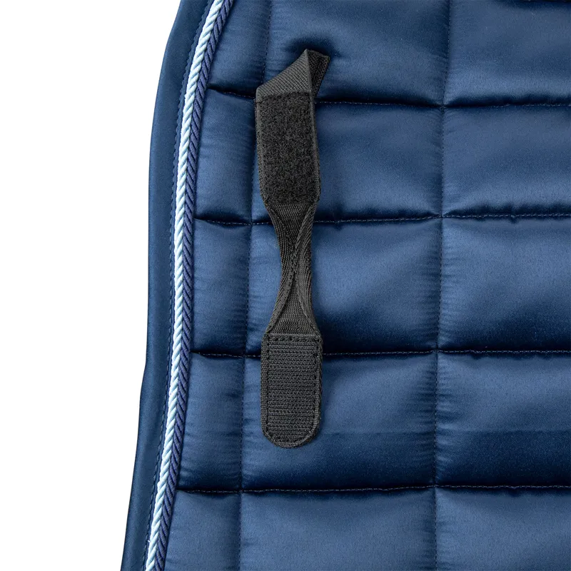 ARMA Eltar Satin Dressage Saddlecloth - Navy-5