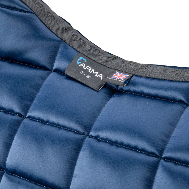 ARMA Eltar Satin GP Saddlecloth - Navy-3