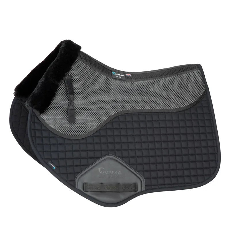ARMA Soft Grip Jump Saddlecloth - Black