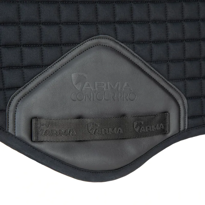 ARMA Soft Grip Jump Saddlecloth - Black-2
