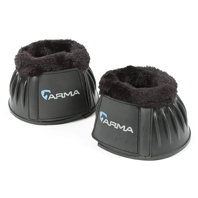 ARMA Fleece Topped Overreach Boots - Black