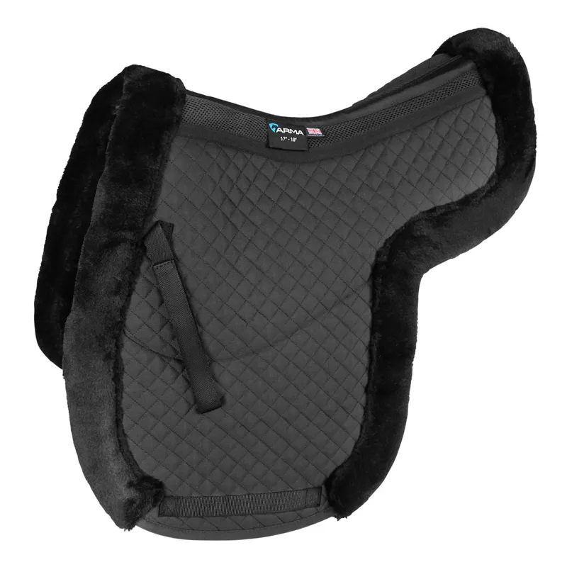 ARMA Performance Fully Lined Numnah - Black