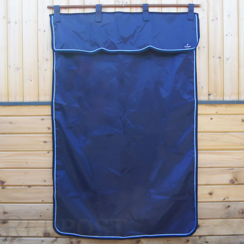 Anna Scarpati Ulrick Stable Drape - Navy/Royal Blue/Silver