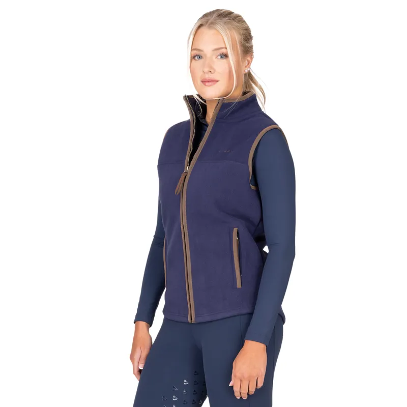 Aubrion Core Womens Fleece Gilet - Navy-5