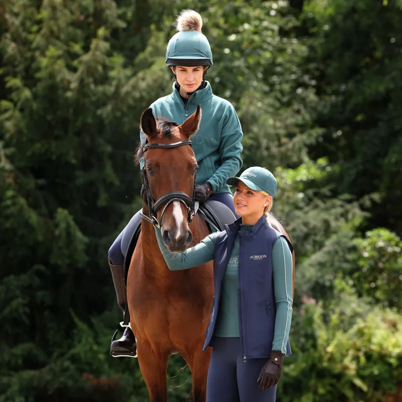 Aubrion Equestrian Womens Gilet - Midnight-11