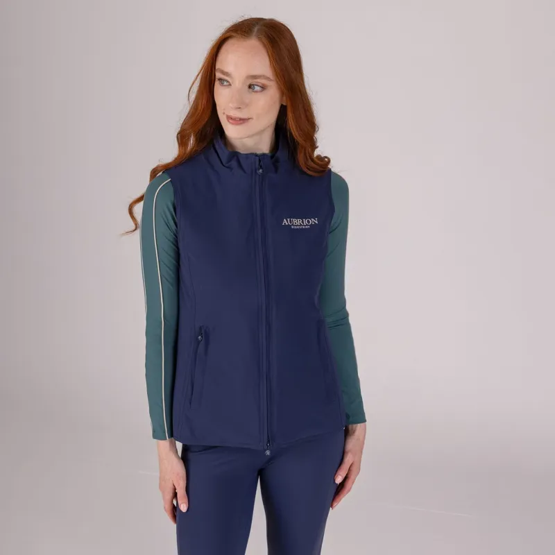 Aubrion Equestrian Womens Gilet - Midnight-10