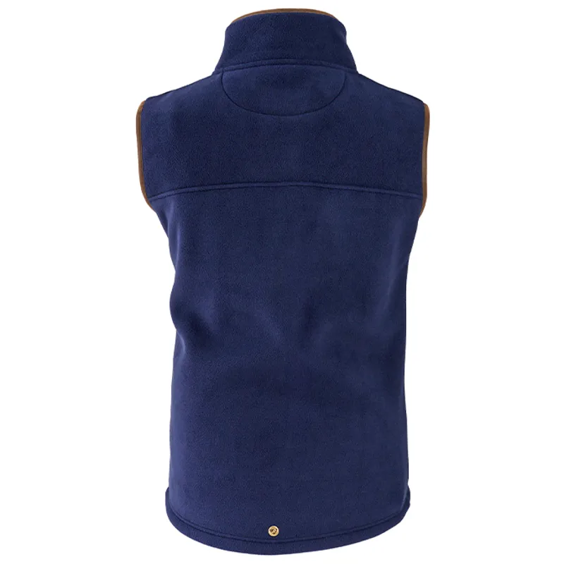 Aubrion Core Mens Fleece Gilet - Navy-4