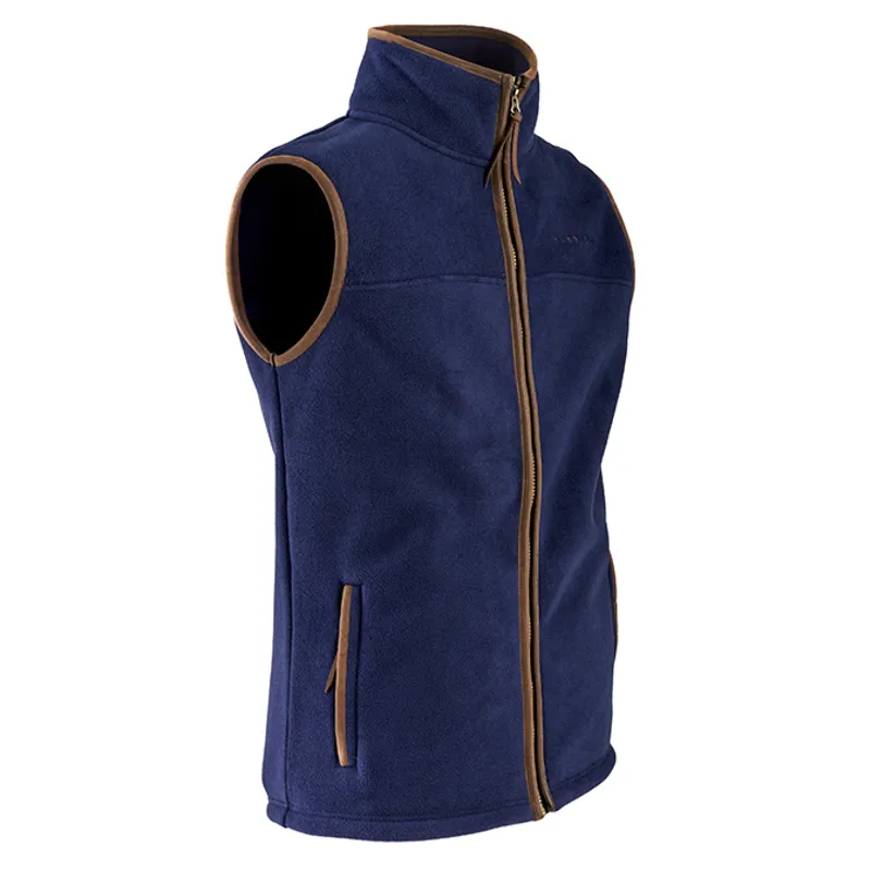 Aubrion Core Mens Fleece Gilet - Navy-3