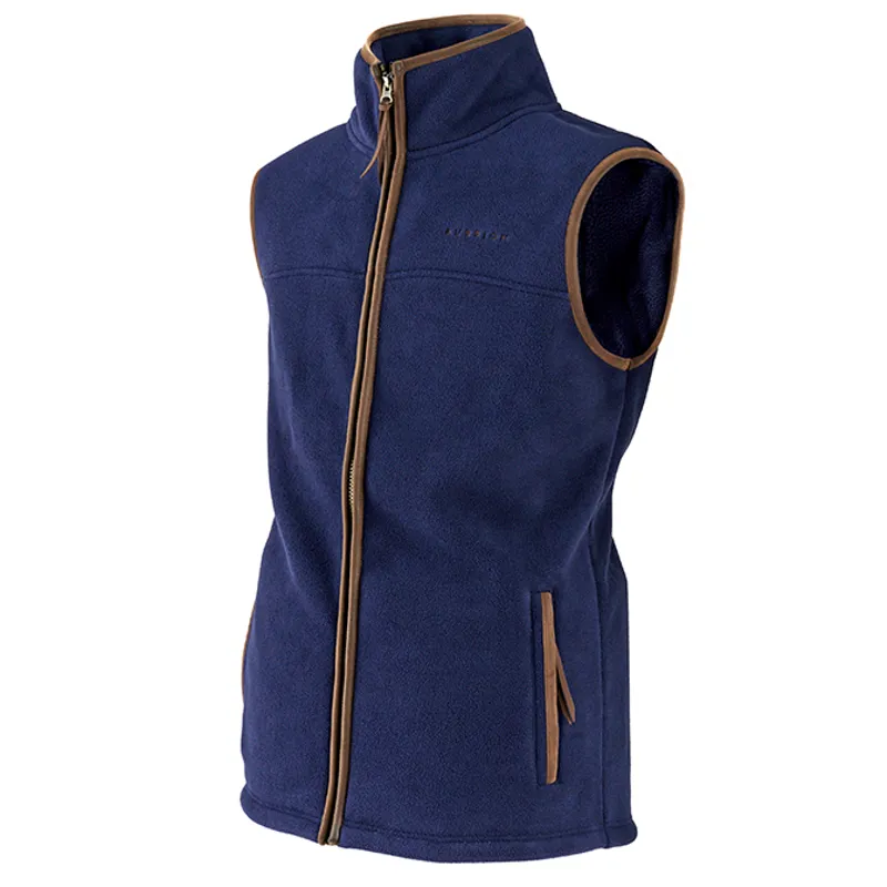 Aubrion Core Mens Fleece Gilet - Navy-2