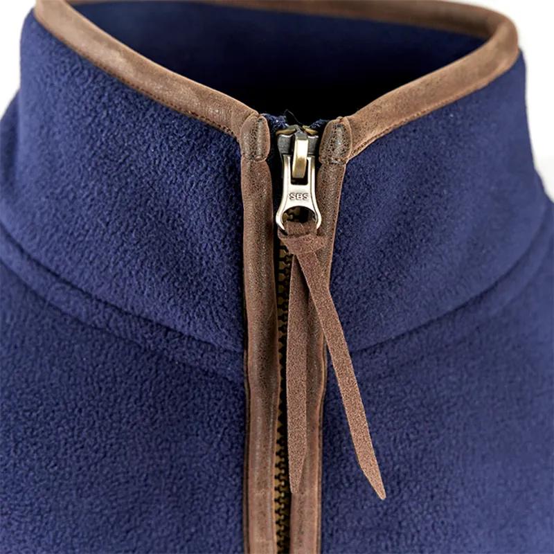 Aubrion Core Mens Fleece Gilet - Navy-8