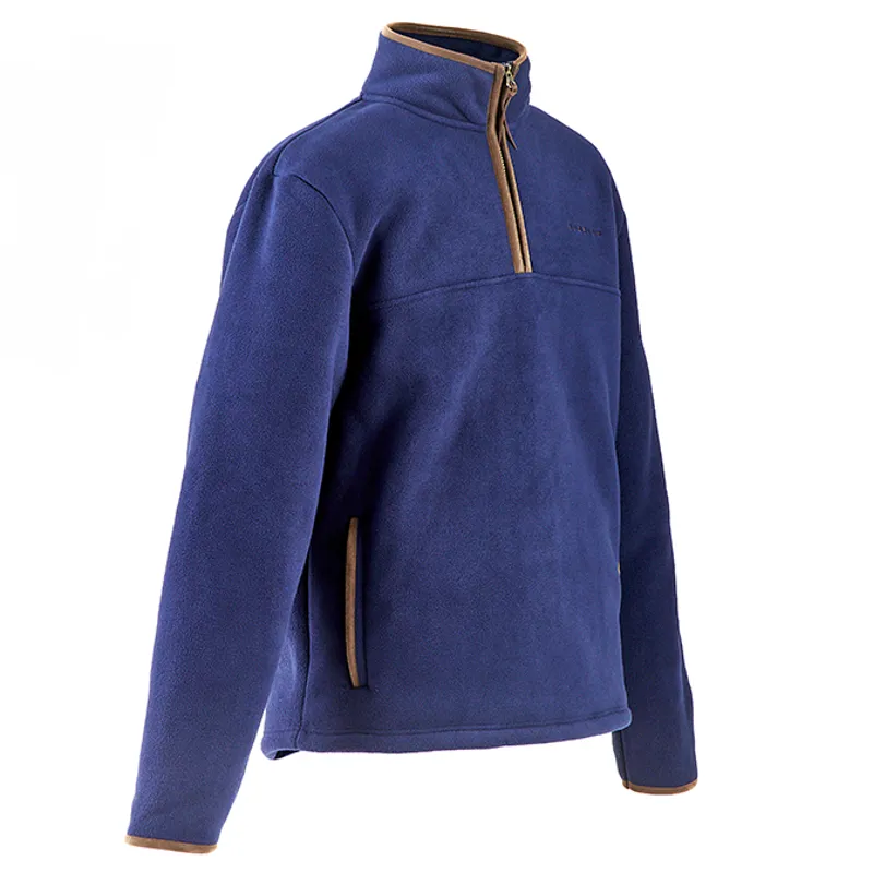 Aubrion Core Mens Half Zip Fleece - Navy-2