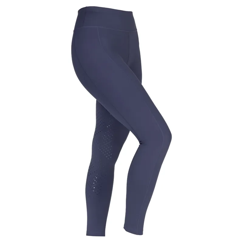 Aubrion React Non-Stop Knee Grip Womens Riding Tights - Midnight-1