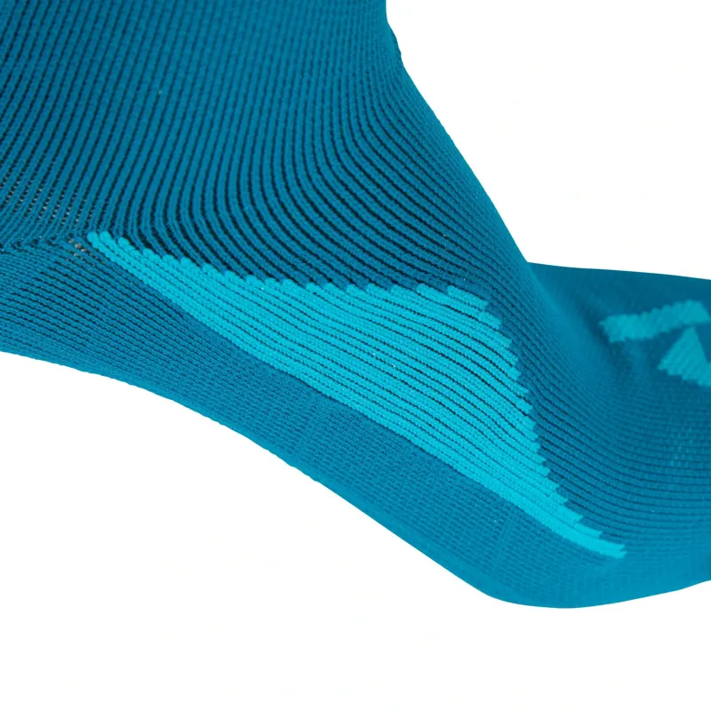 Aubrion React Technical Tall Riding Socks - Kingfisher-4