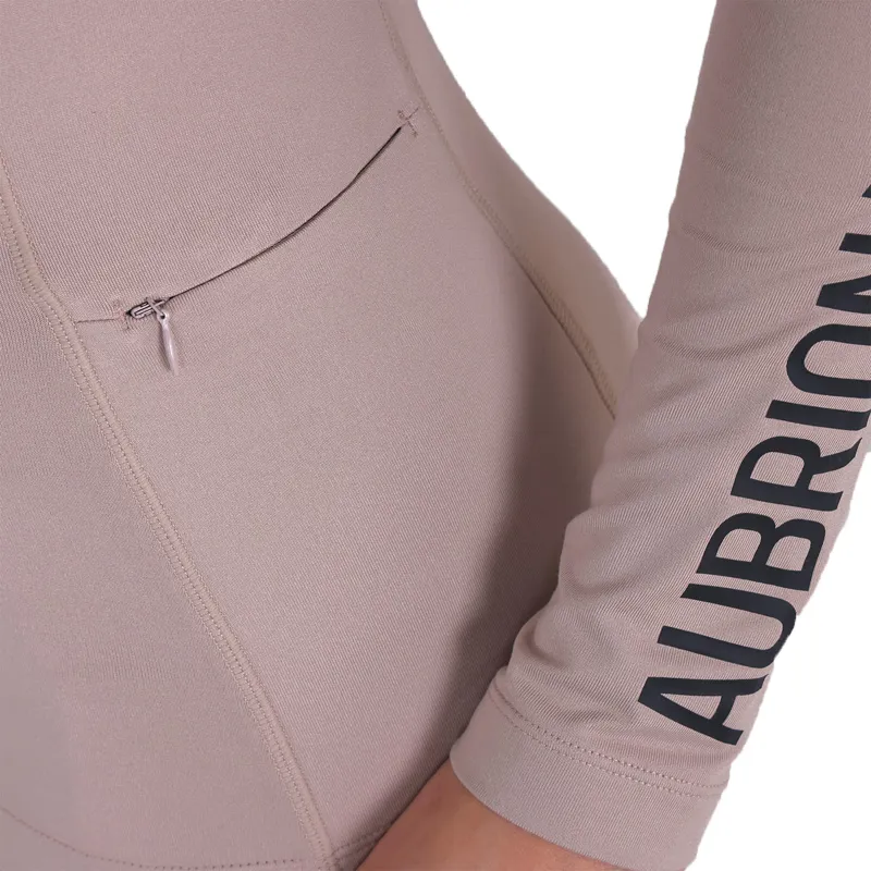 Aubrion React Womens Winter Long Sleeve Baselayer - Sand-8