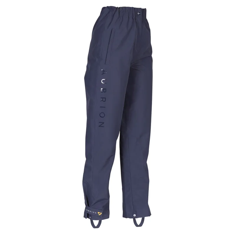 Aubrion Core Unisex Silicone Seat Waterproof Trousers - Navy