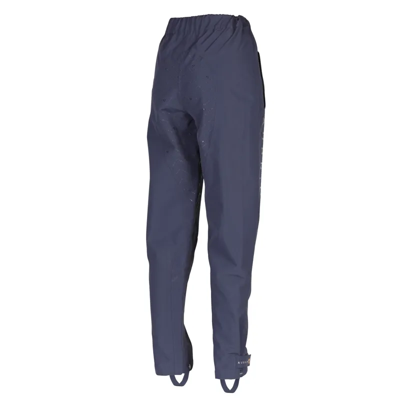 Aubrion Core Unisex Silicone Seat Waterproof Trousers - Navy-1