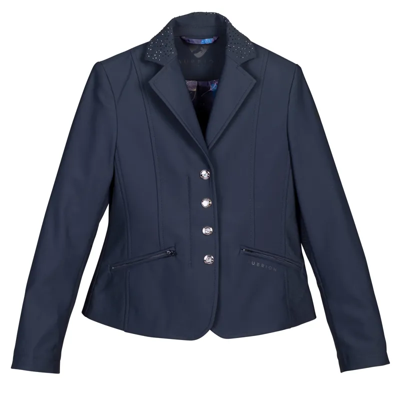 Aubrion Newton Junior Girls Competition Jacket - Navy