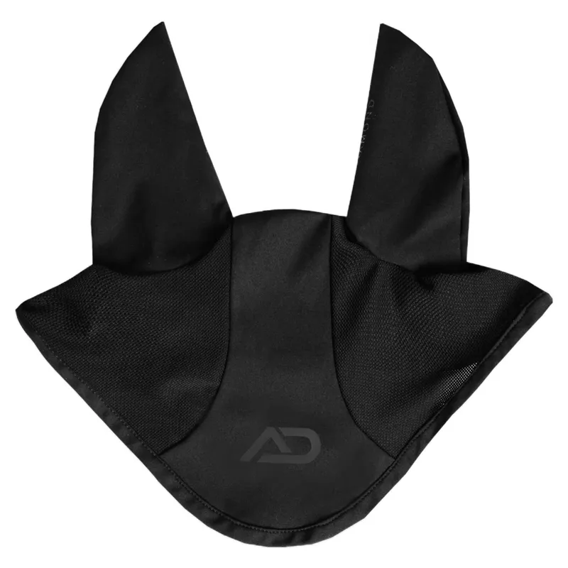 Aztec Diamond Young Rider Panel Fly Veil - Black