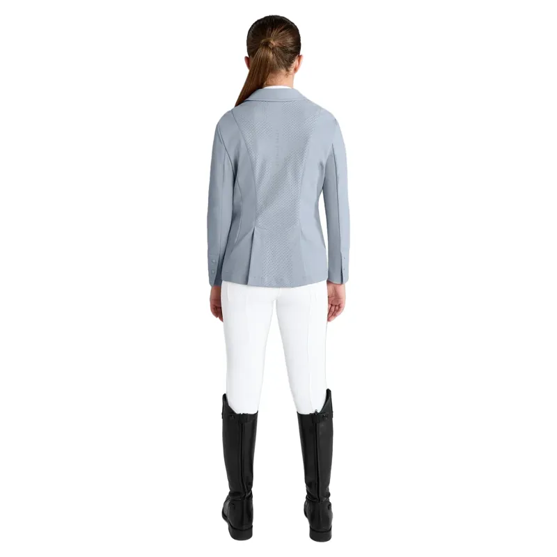Aztec Diamond Young Rider Show Jacket - Ash Blue-5