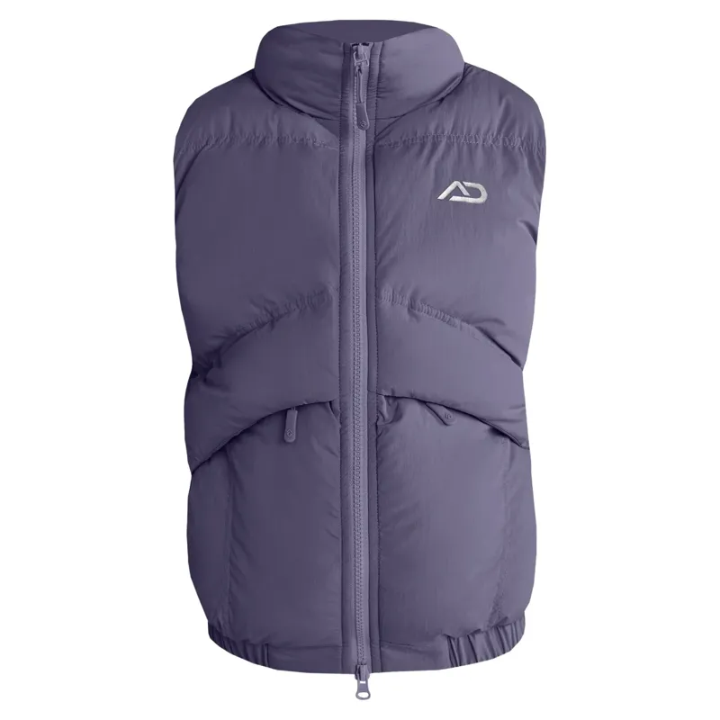 Aztec Diamond Young Rider Mid Layer Junior Gilet - Amethyst-2