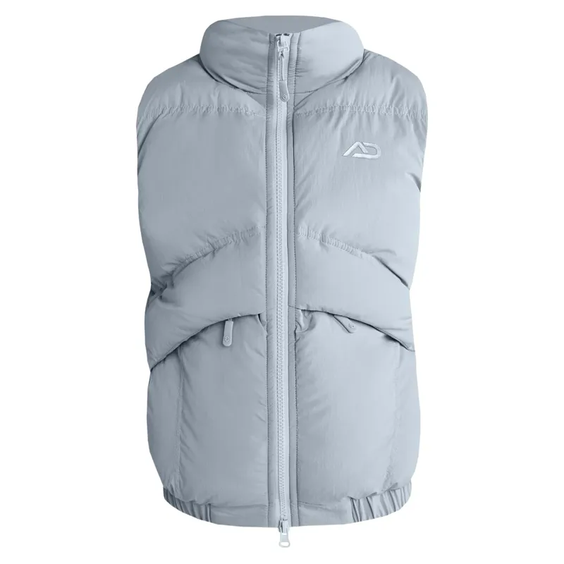 Aztec Diamond Young Rider Mid Layer Junior Gilet - Ash Blue-3