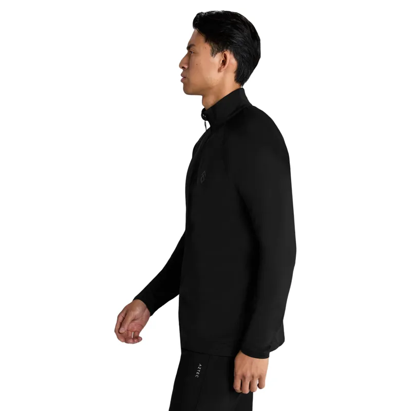 Aztec Diamond Core Mens 1/4 Zip Base Layer - Black-6